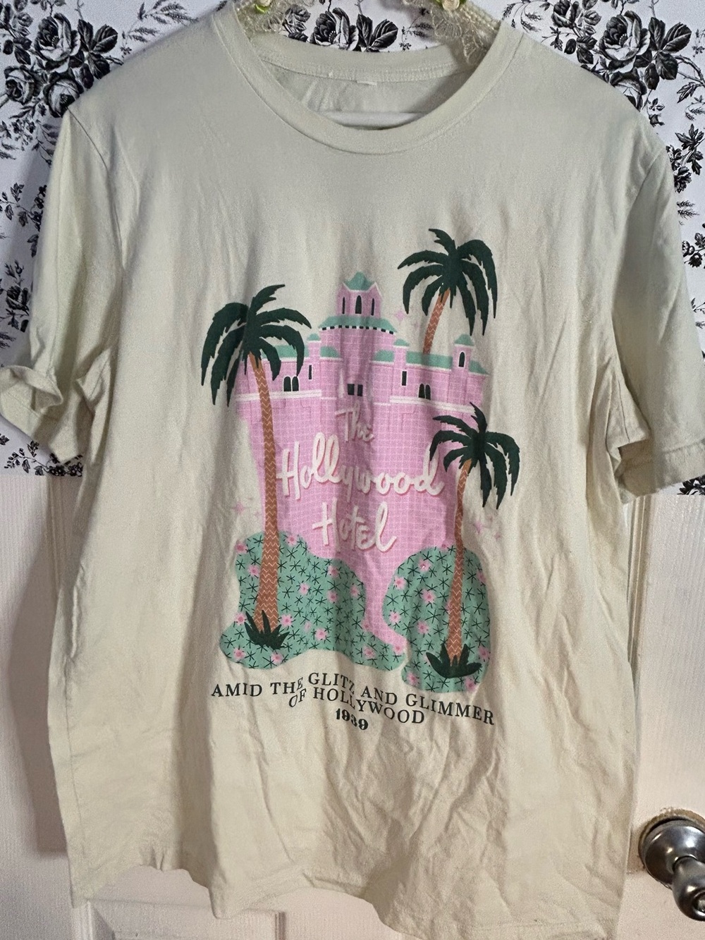 Disney The Lost Bros Hollywood Tower of Terror graphic t shirt Sz XL
